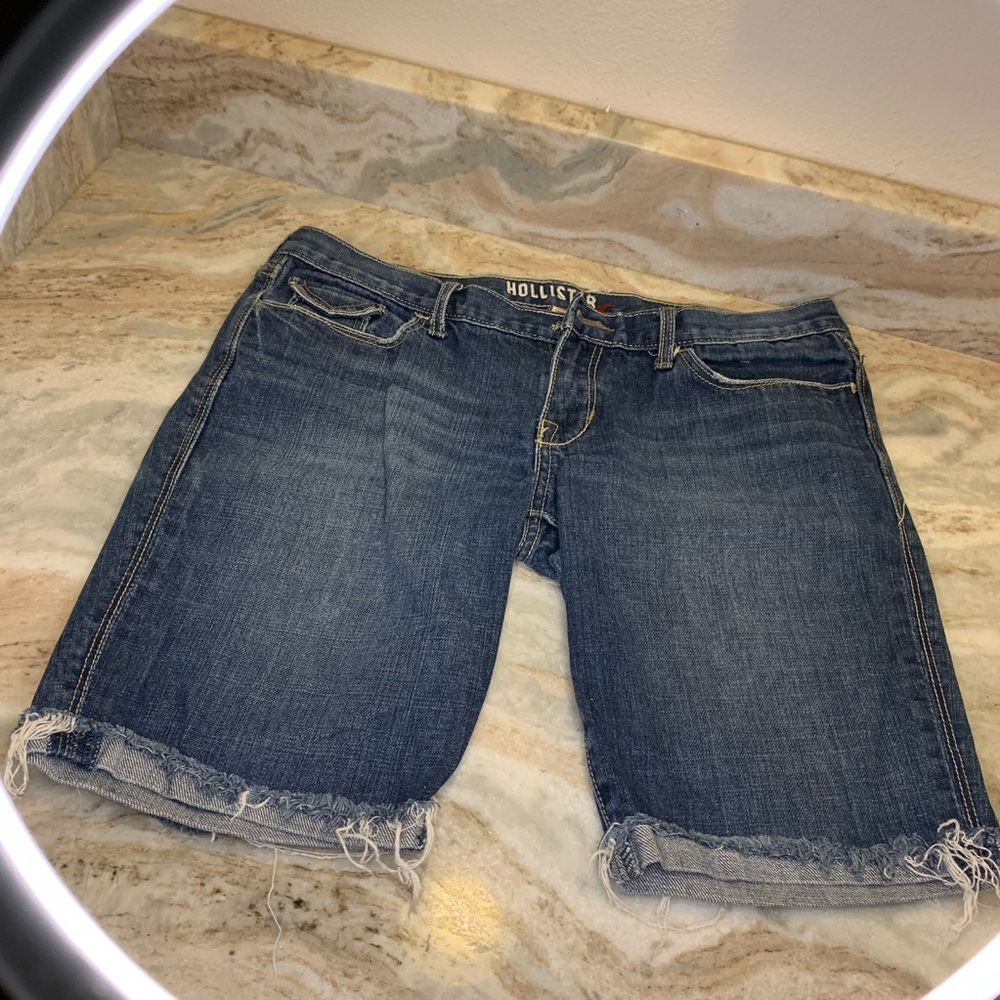 Hollister bermuda jean shorts